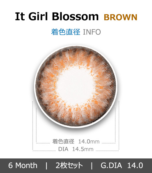 [6-Months] It Girl Blossom Brown (2pcs)4