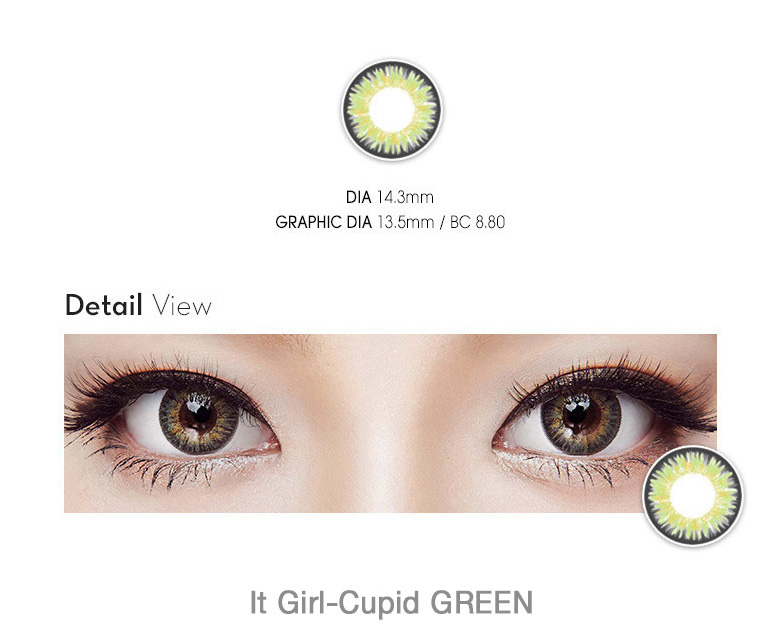 [6-Months] It Girl Cupid Green (2pcs)