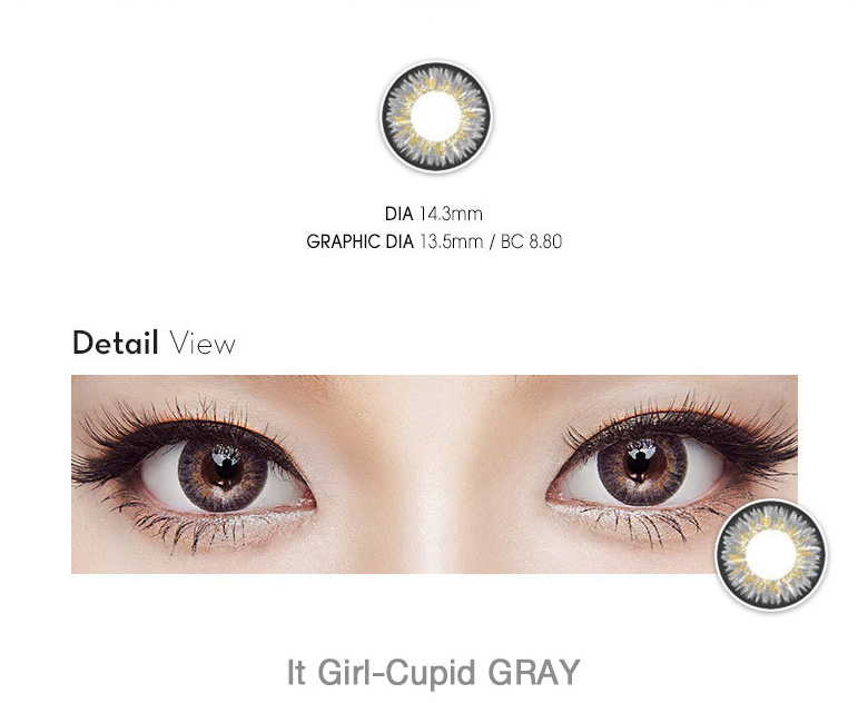[6-Months] It Girl Cupid Gray (2pcs)