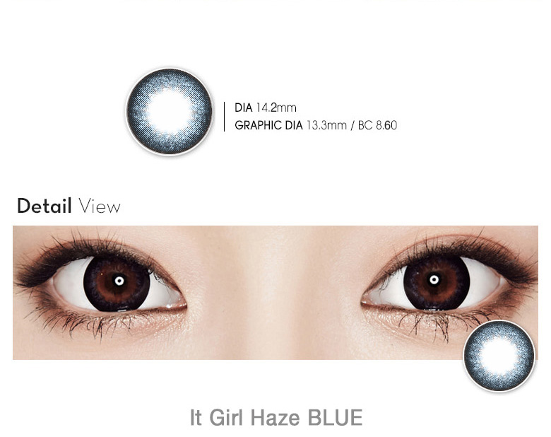 [6-Months] It Girl Haze Blue (2pcs)
