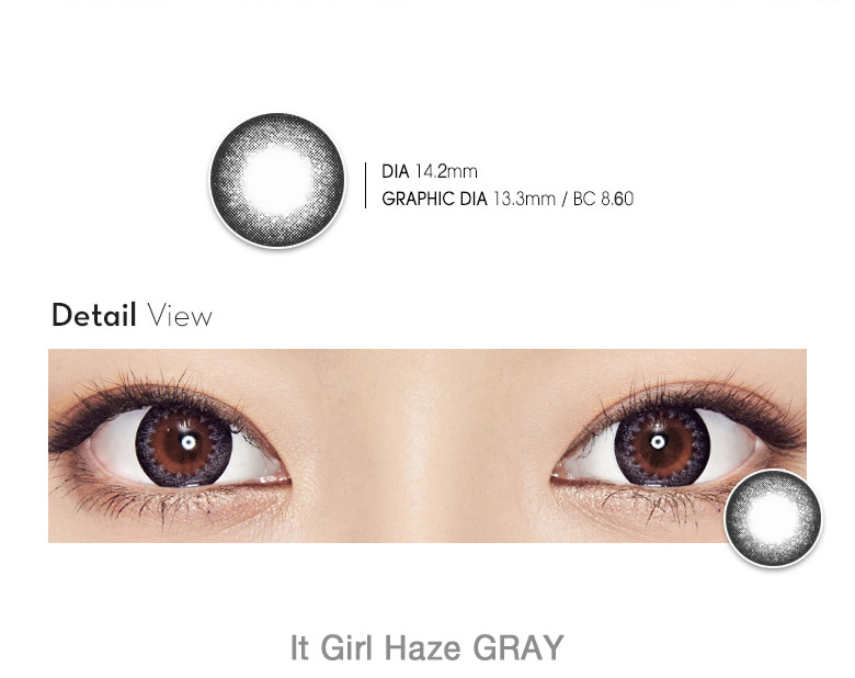 [6-Months] It Girl Haze Gray (2pcs)