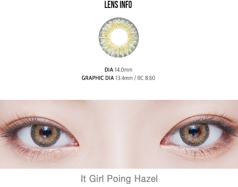 [6-Months] It Girl Poing Hazel (2pcs)
