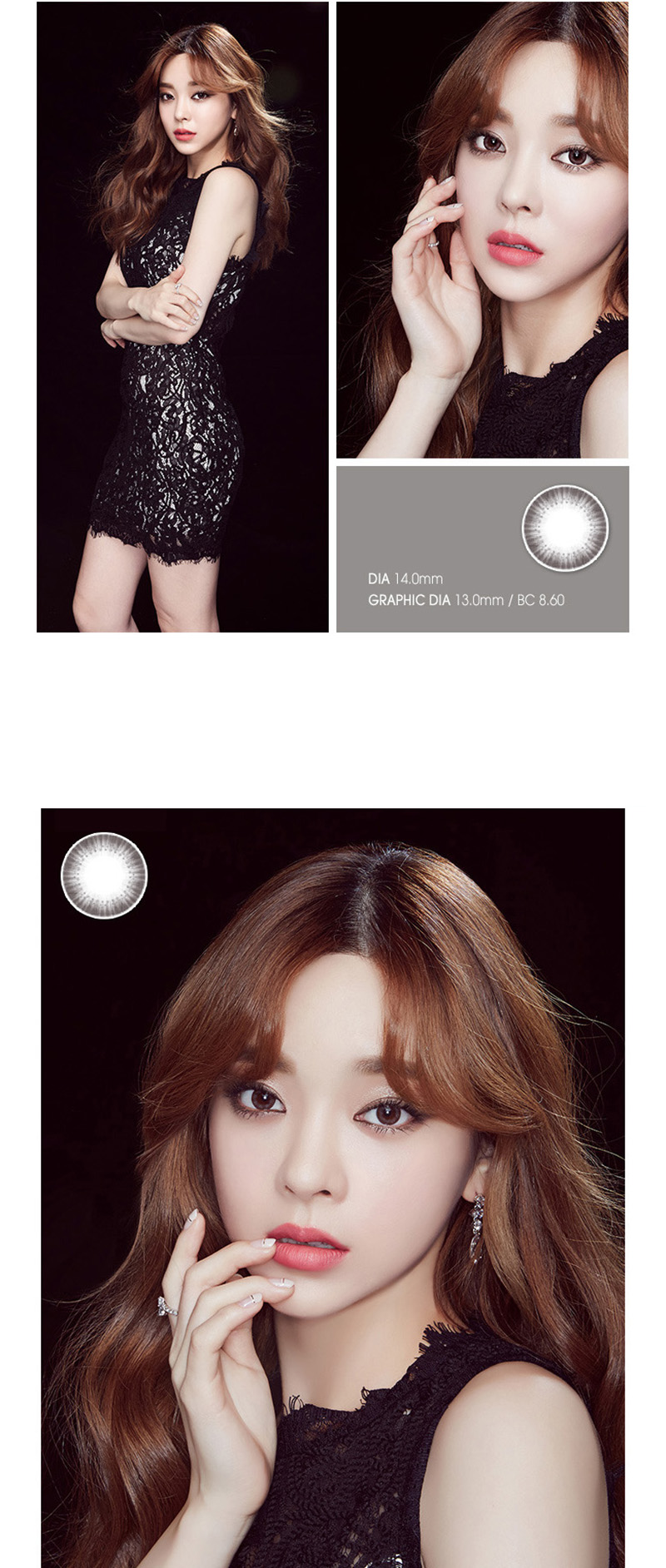 [6-Months] It Girl Starring Pearl Gray (2pcs)