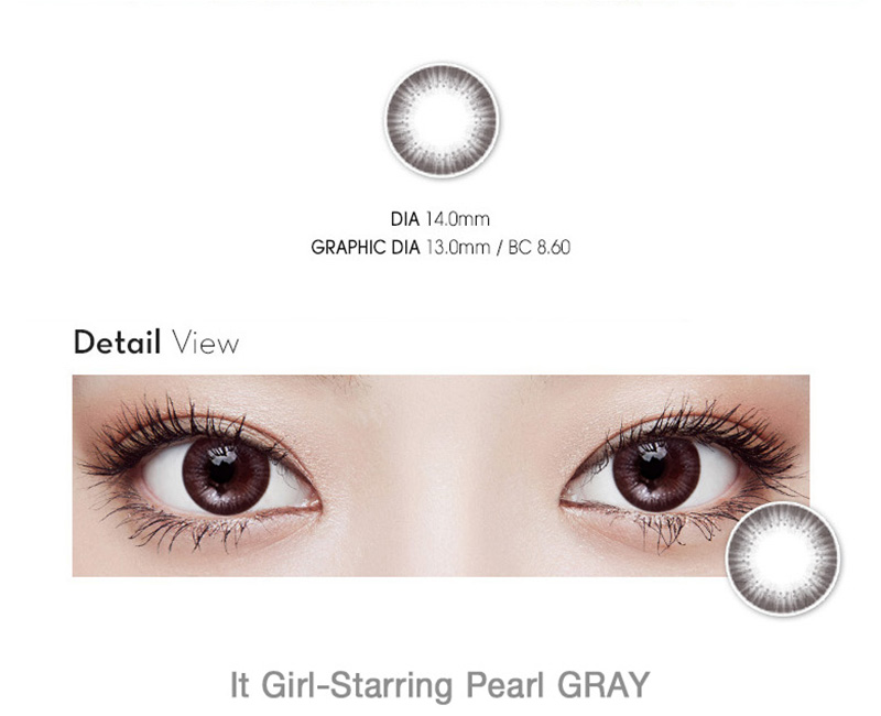 [6-Months] It Girl Starring Pearl Gray (2pcs)