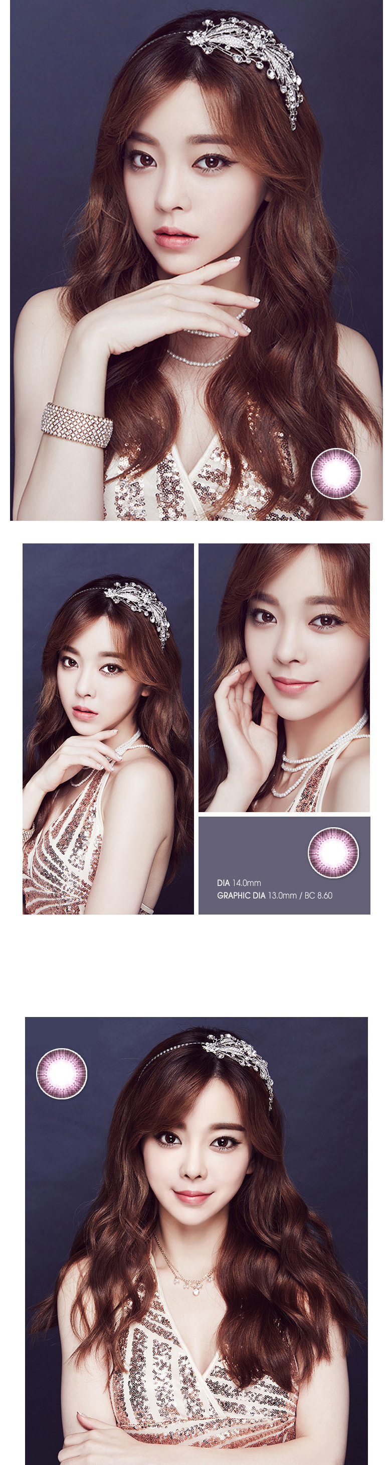 [6-Months] It Girl Starring Pearl Pink (2pcs)