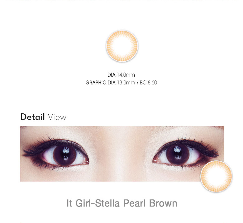 [6-Months] It Girl Stella Pearl Brown (2pcs)