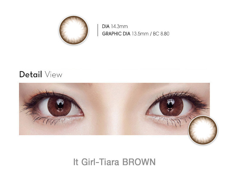 [6-Months] It Girl Tiara Brown (2pcs)