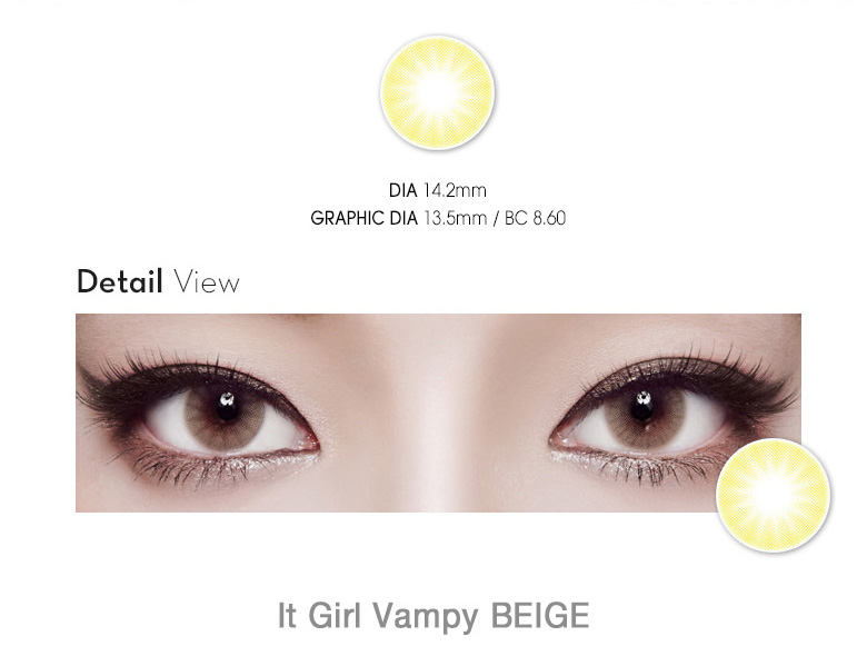 [6-Months] It Girl Vampy Beige (2pcs)