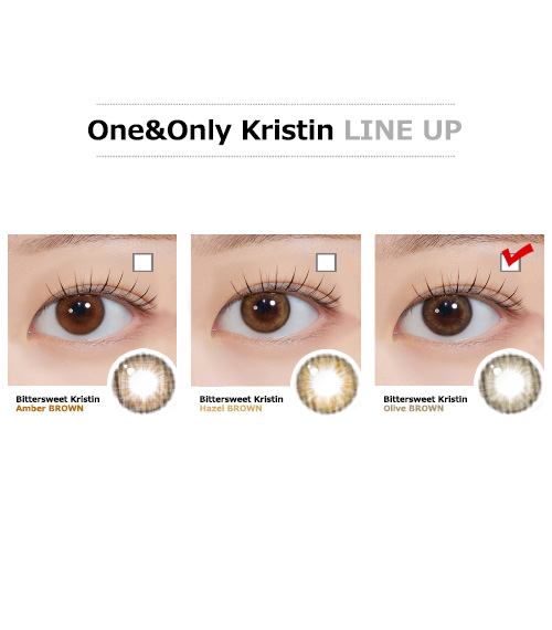 [1-Day] Bittersweet Kristin Olive Brown (10pcs)・HapaKristin5