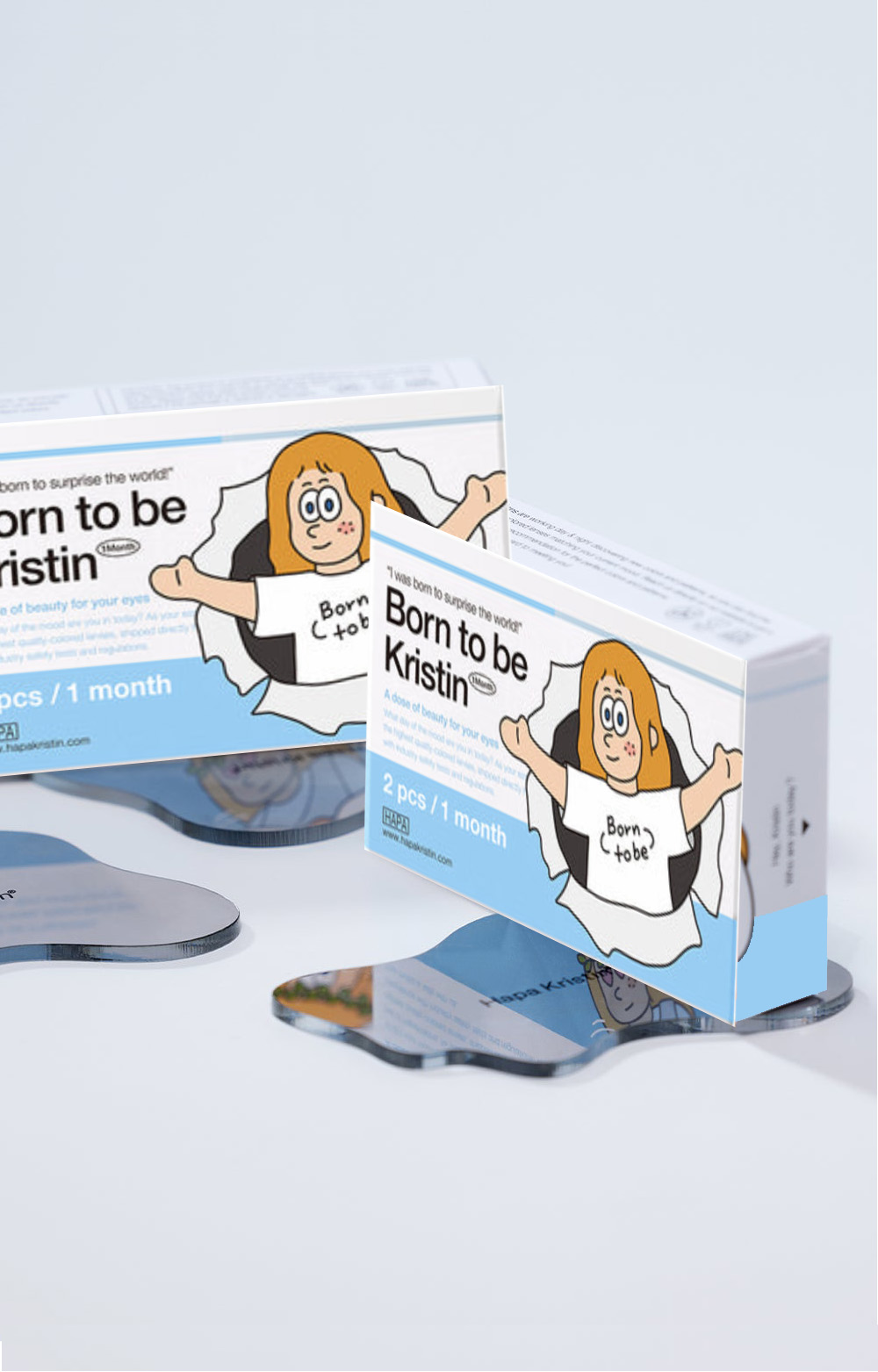 [1-Month] Born To Be Kristin Brown (2pcs)・HapaKristin