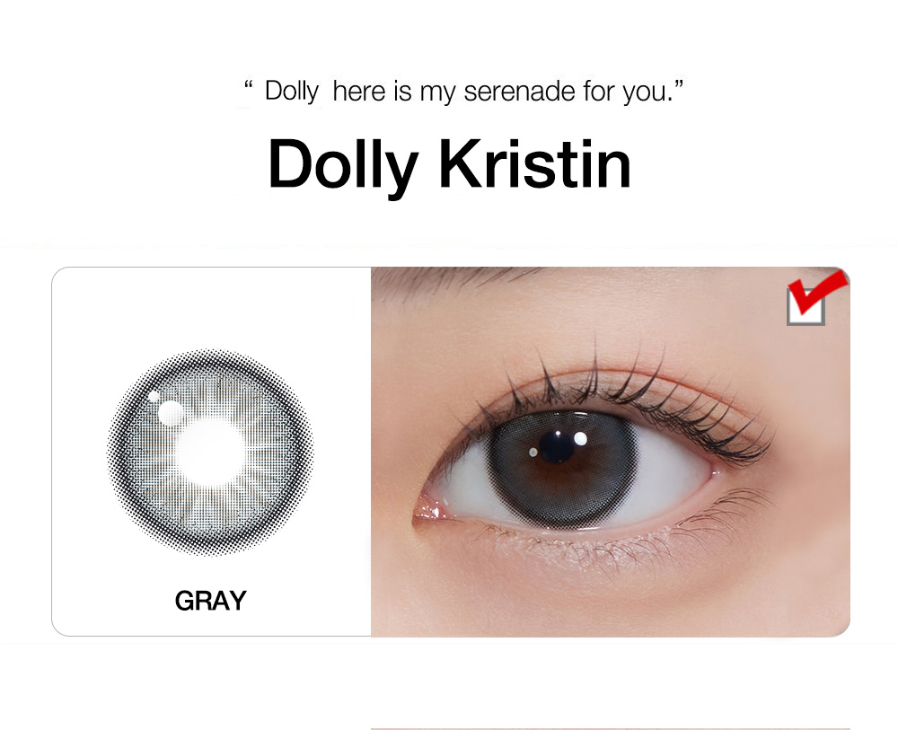 [1-Day] Dolly Kristin Gray (10pcs)・HapaKristin