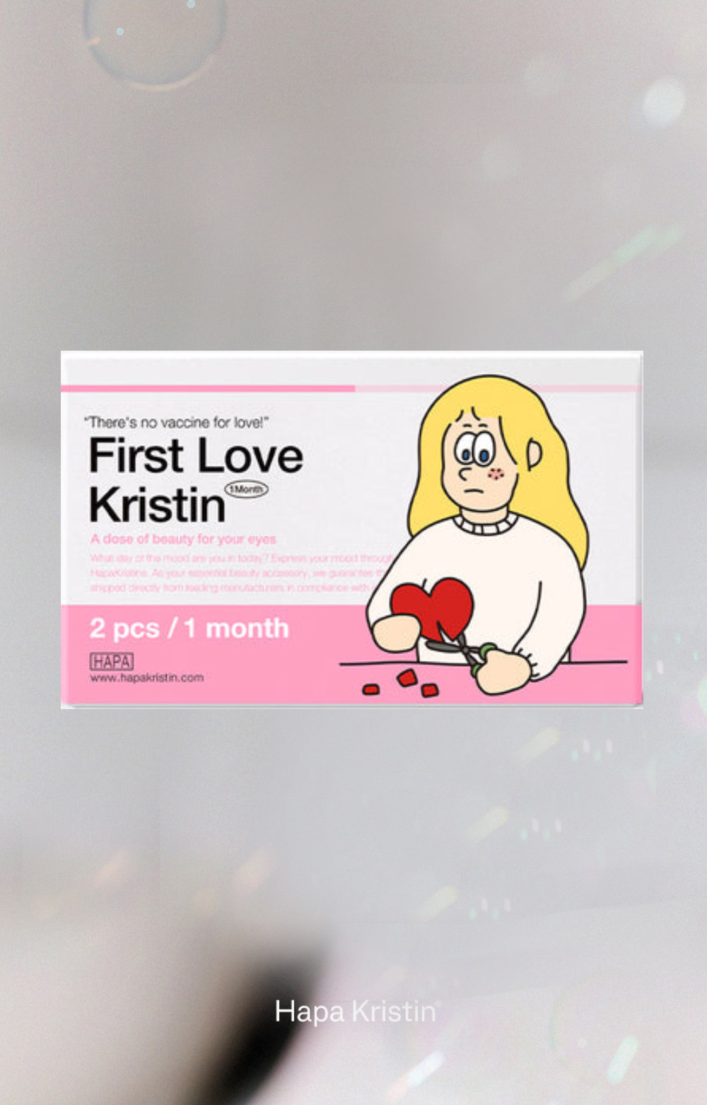 [1-Month] First Love Kristin Gray (2pcs)・HapaKristin