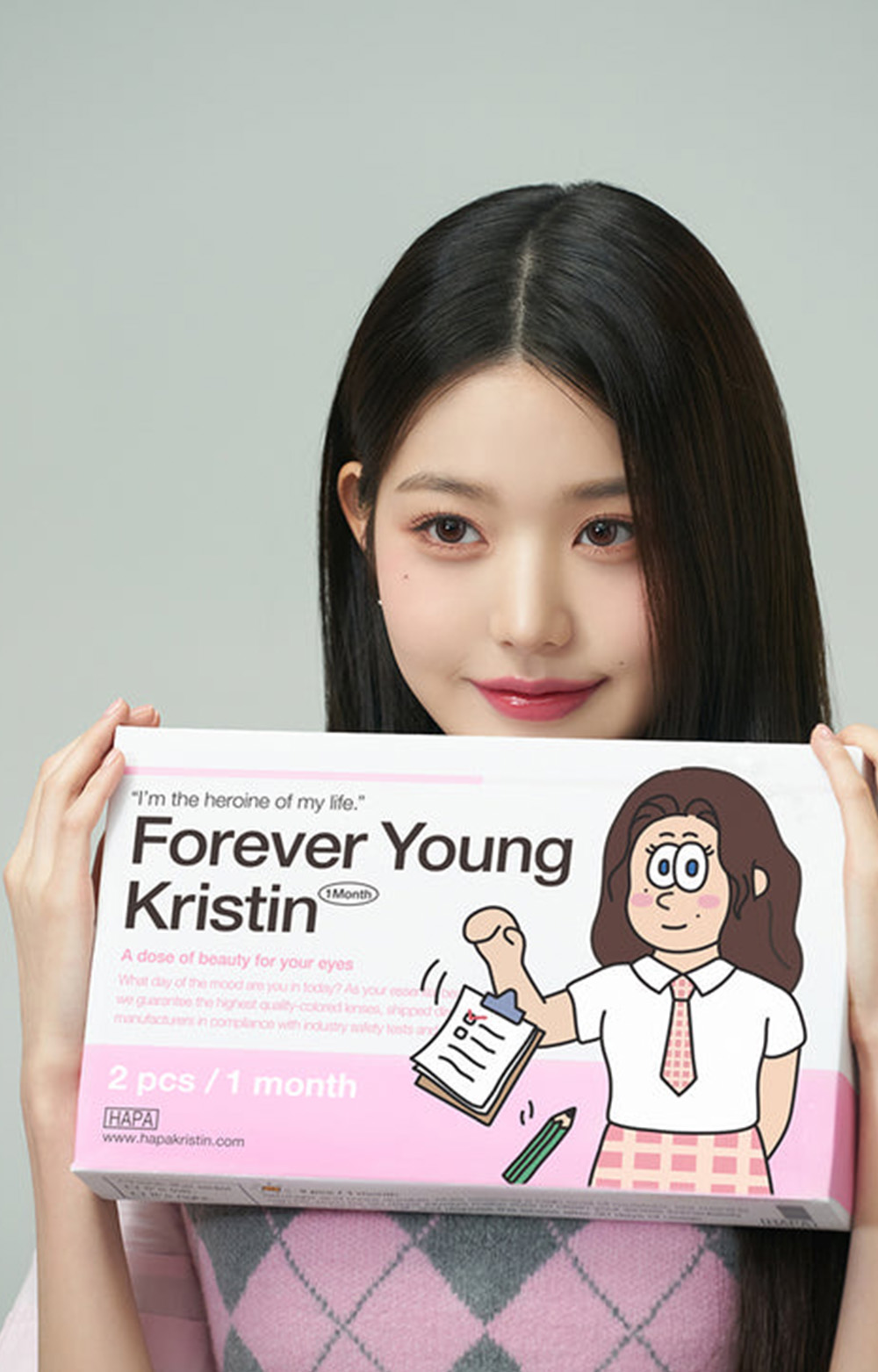[1-Month] Forever Young Kristin Muse Gray (10pcs)・HapaKristin