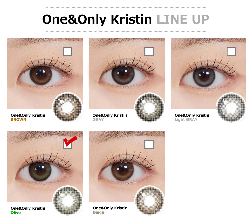 [1-Day] One&Only Kristin Olive (10pcs)・HapaKristin