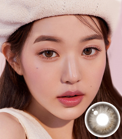 [1-Month] One&Only Kristin Silicone Brown (2pcs)・HapaKristin2