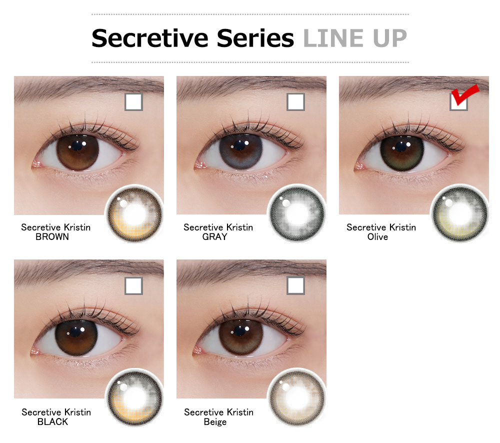 [1-Month] Secretive Kristin Silicone Black (2pcs)・HapaKristin