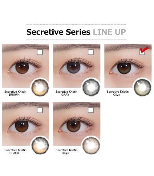 [1-Month] Secretive Kristin Silicone Black (2pcs)・HapaKristin5