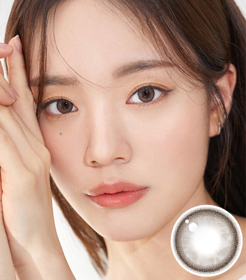 [1-Day] See Through Kristin PC Ash Brown (10pcs)・HapaKristin2