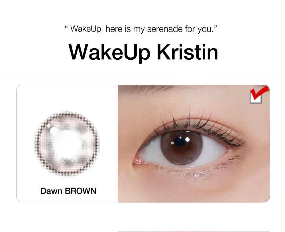 [1-Day] Wake Up Kristin Dawn Brown (10pcs)・HapaKristin