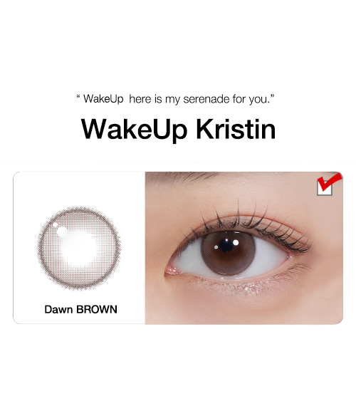 [1-Day] Wake Up Kristin Dawn Brown (10pcs)・HapaKristin5