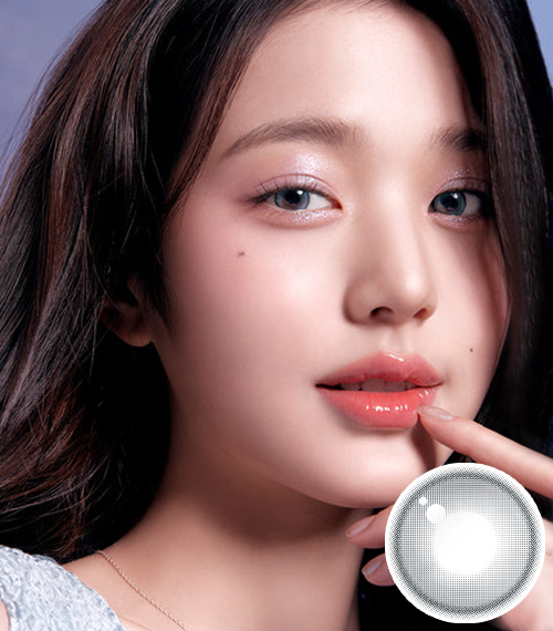 [1-Month] Wake Up Kristin Silicone Pale Gray (2pcs)・HapaKristin2