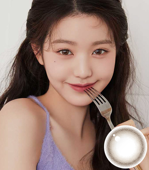 [Toric/1-Day] Hapa・Kristin Glazed Toric Silicone Choco (10pcs)2