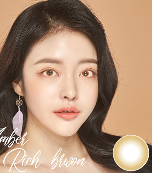 [1-Month] Ice Amber Brown (2pcs)3