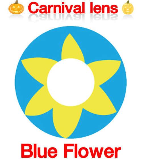 [Cosplay/6-Month] Blue Flower - Crazy-001 (2pcs)4