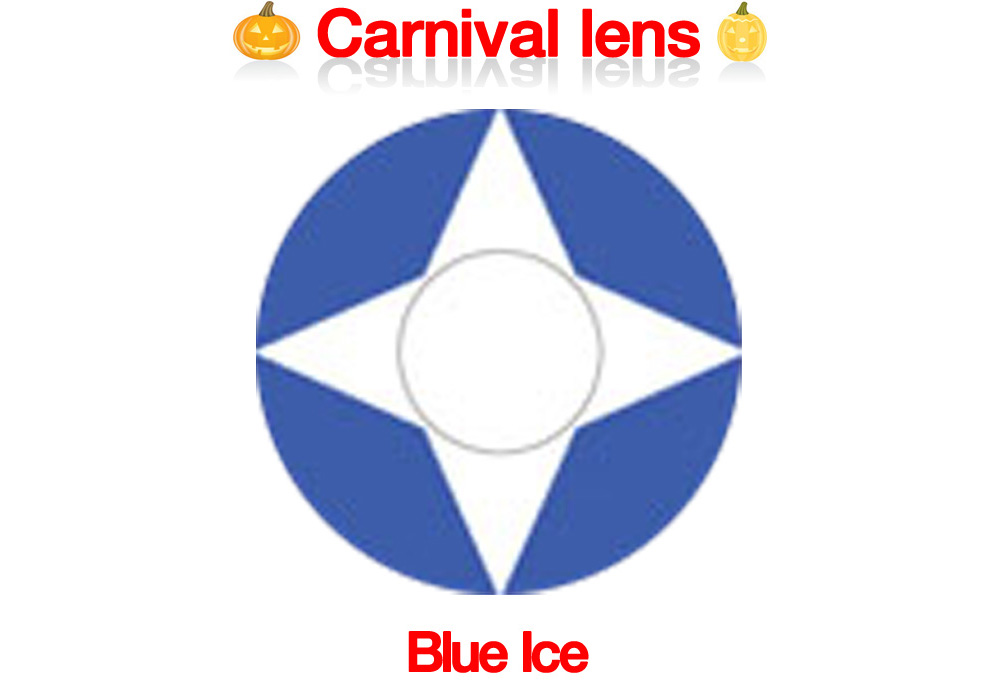 [Cosplay/6-Month] Blue Ice - Crazy-072 (2pcs)
