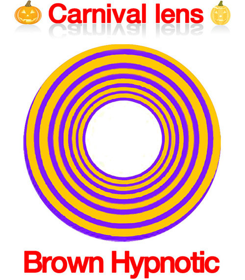 [Cosplay/6-Month] Brown Hypnotic - Crazy-016 (2pcs)4