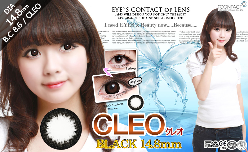 [6-Months] CLEO Black (2pcs)