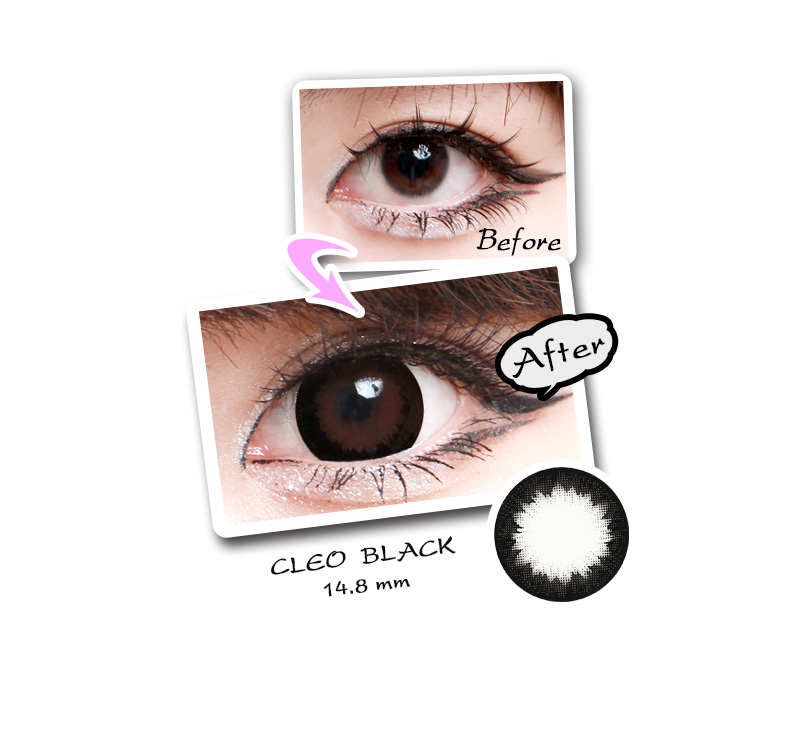 [6-Months] CLEO Black (2pcs)