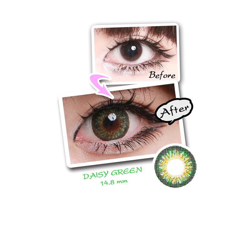 [6-Months] DAISY Green (2pcs)