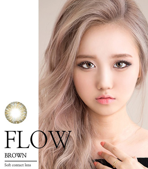 [1-Month] Ice Flow Brown (2pcs)3