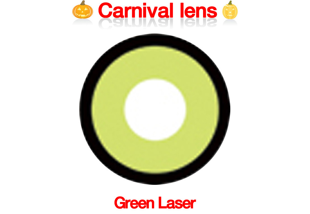 [Cosplay/6-Month] Green Laser - Crazy-F02 (2pcs)