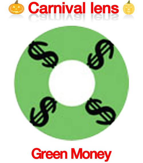 [Cosplay/6-Month] Green Money - Crazy-035 (2pcs)1
