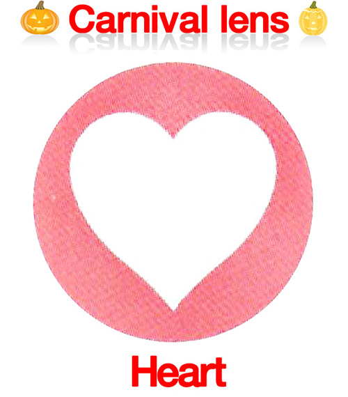 [Cosplay/6-Month] Heart - 021 (2pcs)