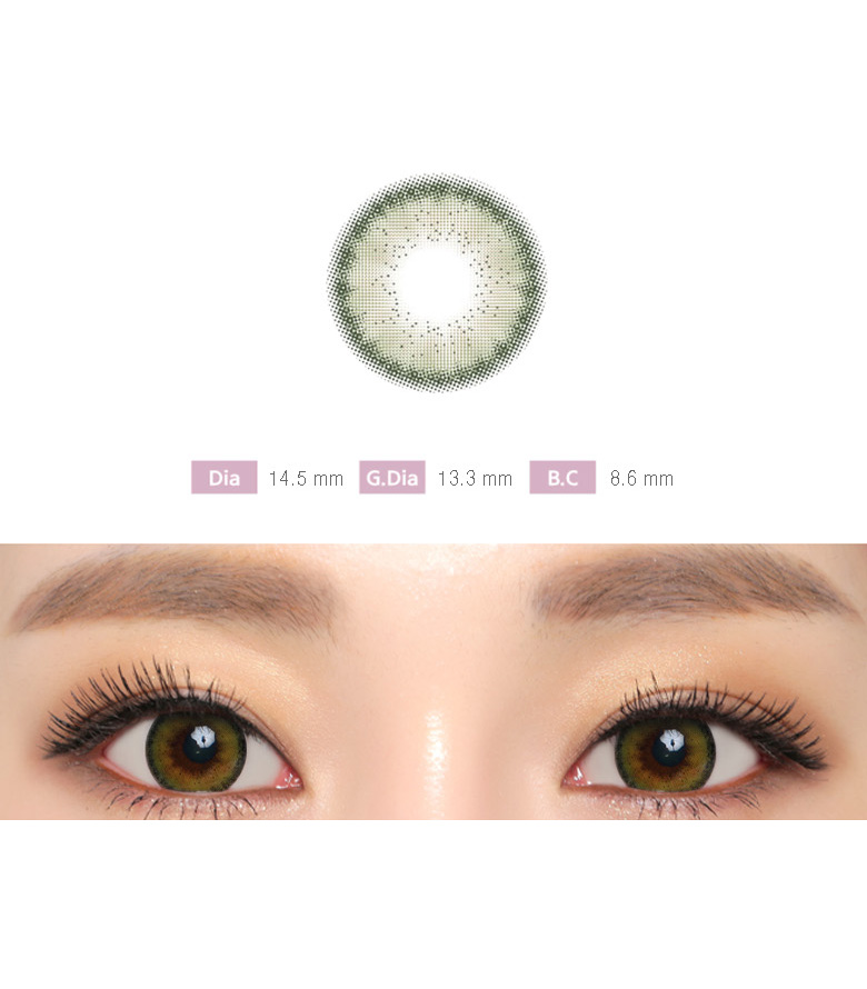 [1-Month] Heimish Green (2pcs)