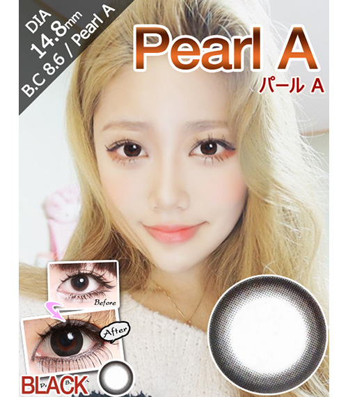 [6-Months] Pearl-A Black (2pcs)2