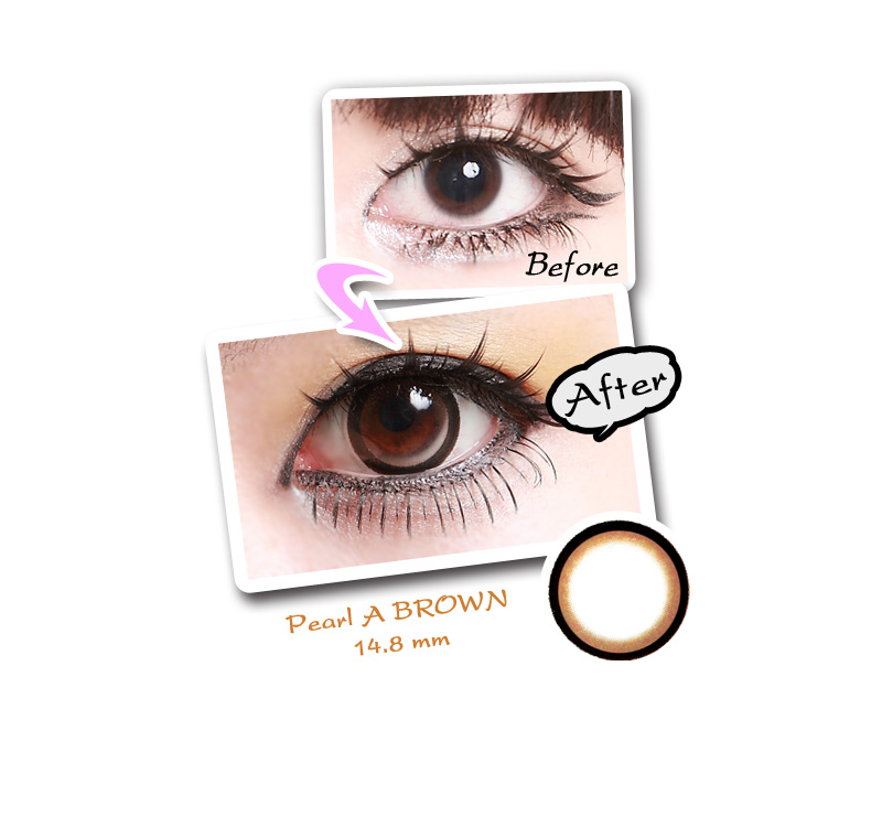 [6-Months] Pearl-A Brown (2pcs)