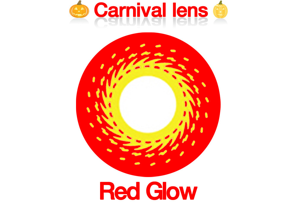[Cosplay/6-Month] Red Glow - Crazy-011 (2pcs)