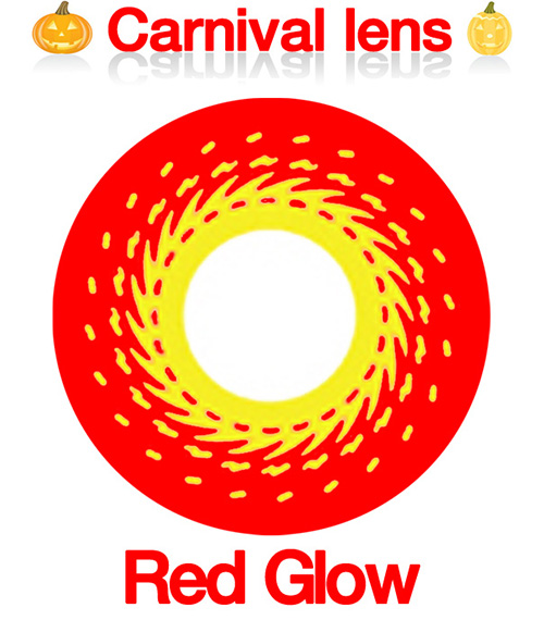 [Cosplay/6-Month] Red Glow - Crazy-011 (2pcs)4