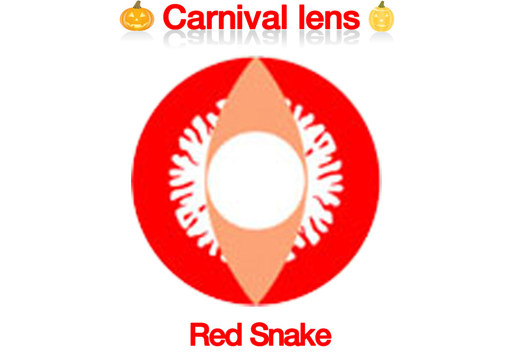 [Cosplay/6-Month] Red Snake - Crazy-052 (2pcs)