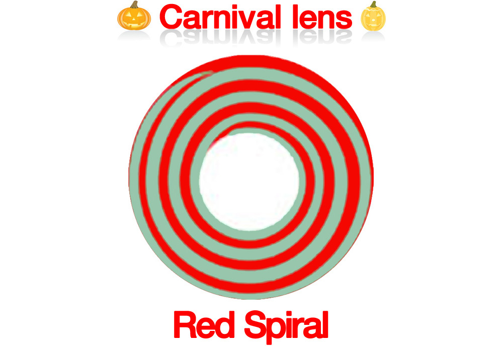 [Cosplay/6-Month] Red Spiral - Crazy-026 (2pcs)