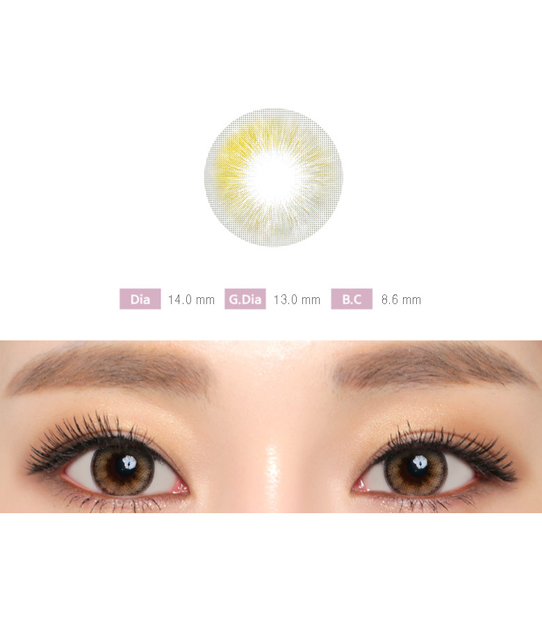 [1-Month] Rose Gray (2pcs)
