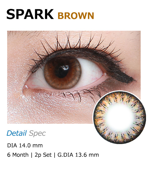 [6-Months] SPARK Brown (2pcs)