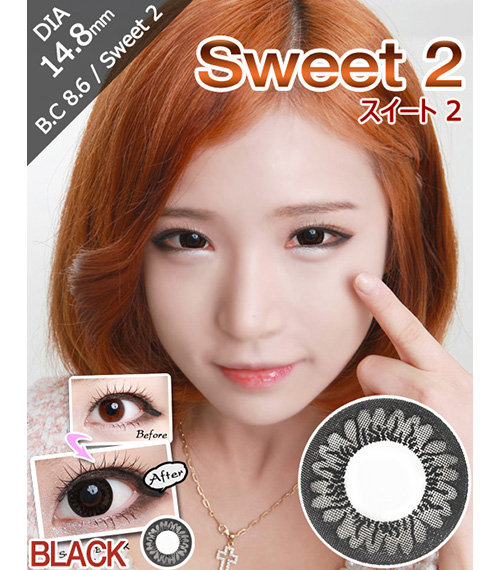 [6-Months] Sweet-2 Black (2pcs)1