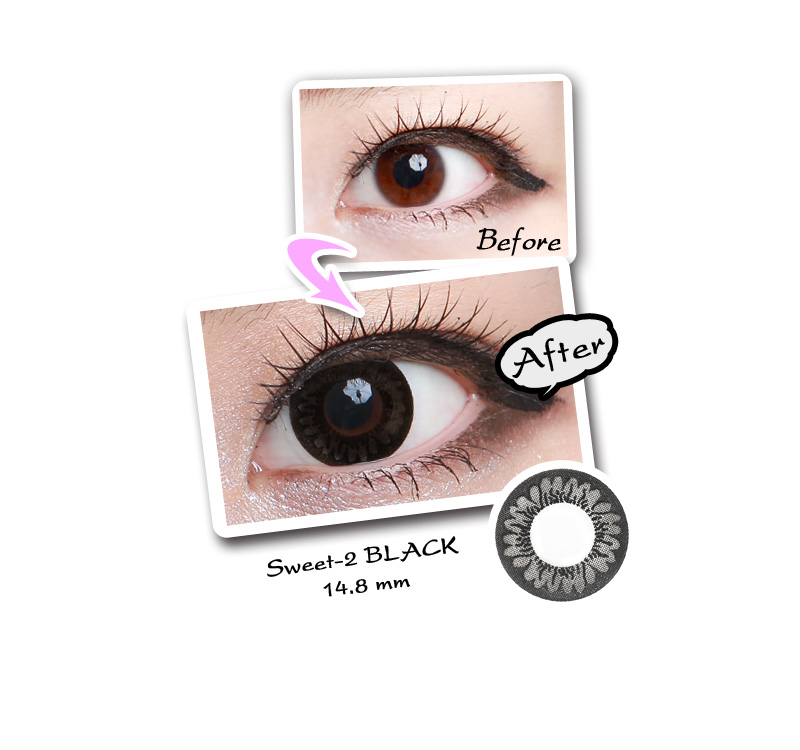 [6-Months] Sweet-2 Black (2pcs)