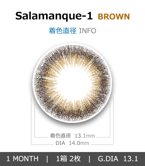 [1-Month] Salamanque Brown (2pcs)4