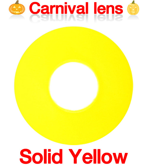 [Cosplay/6-Month] Solid Yellow - Crazy-005 (2pcs)1